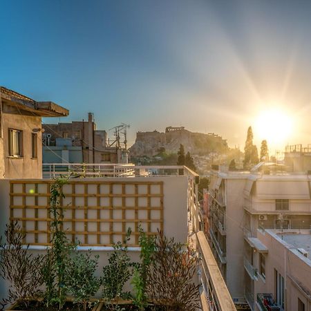 3Sights Rooftop Suite - Parthenon Viewpoint Athen Eksteriør bilde