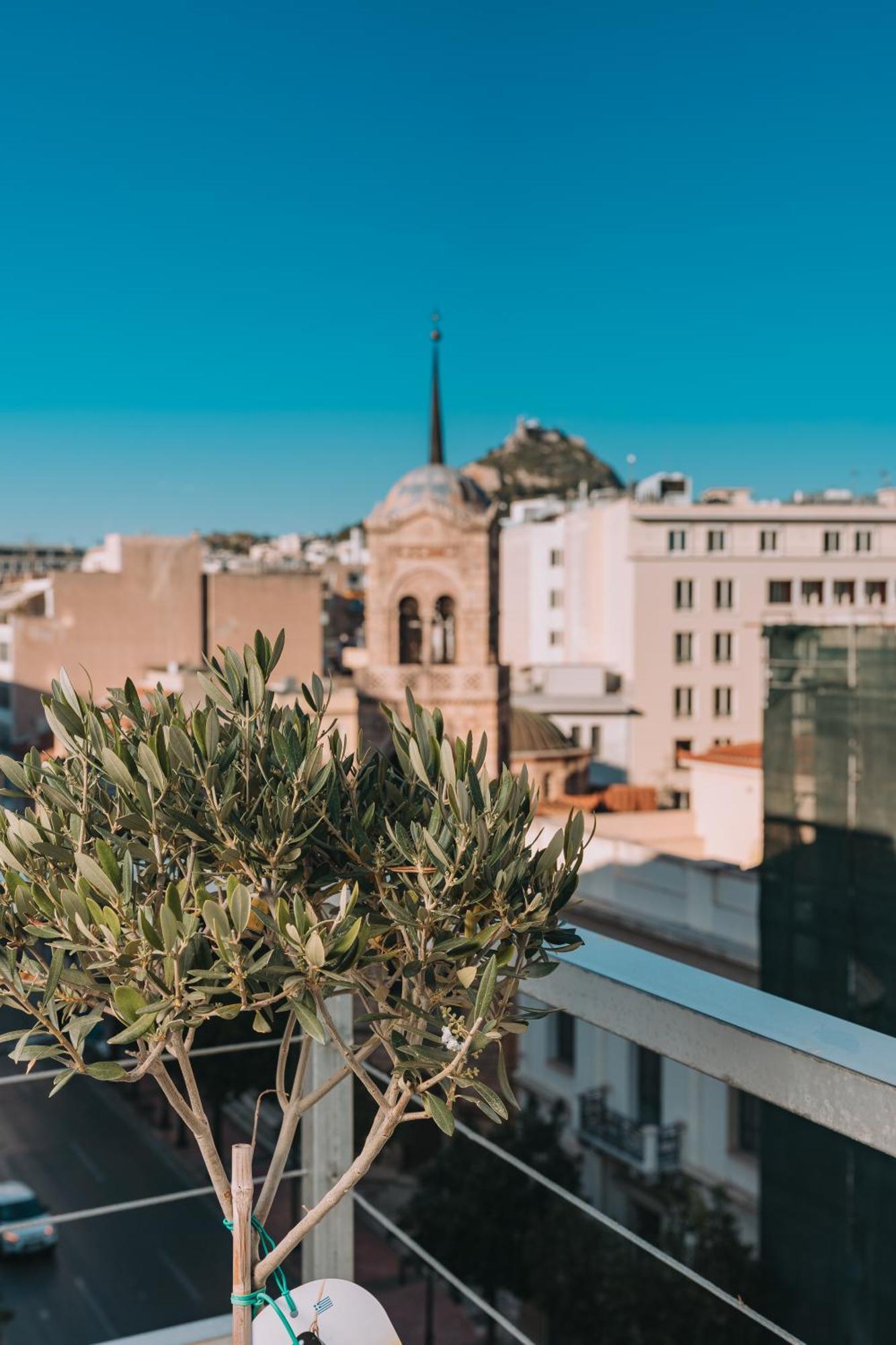 3Sights Rooftop Suite - Parthenon Viewpoint Athen Eksteriør bilde