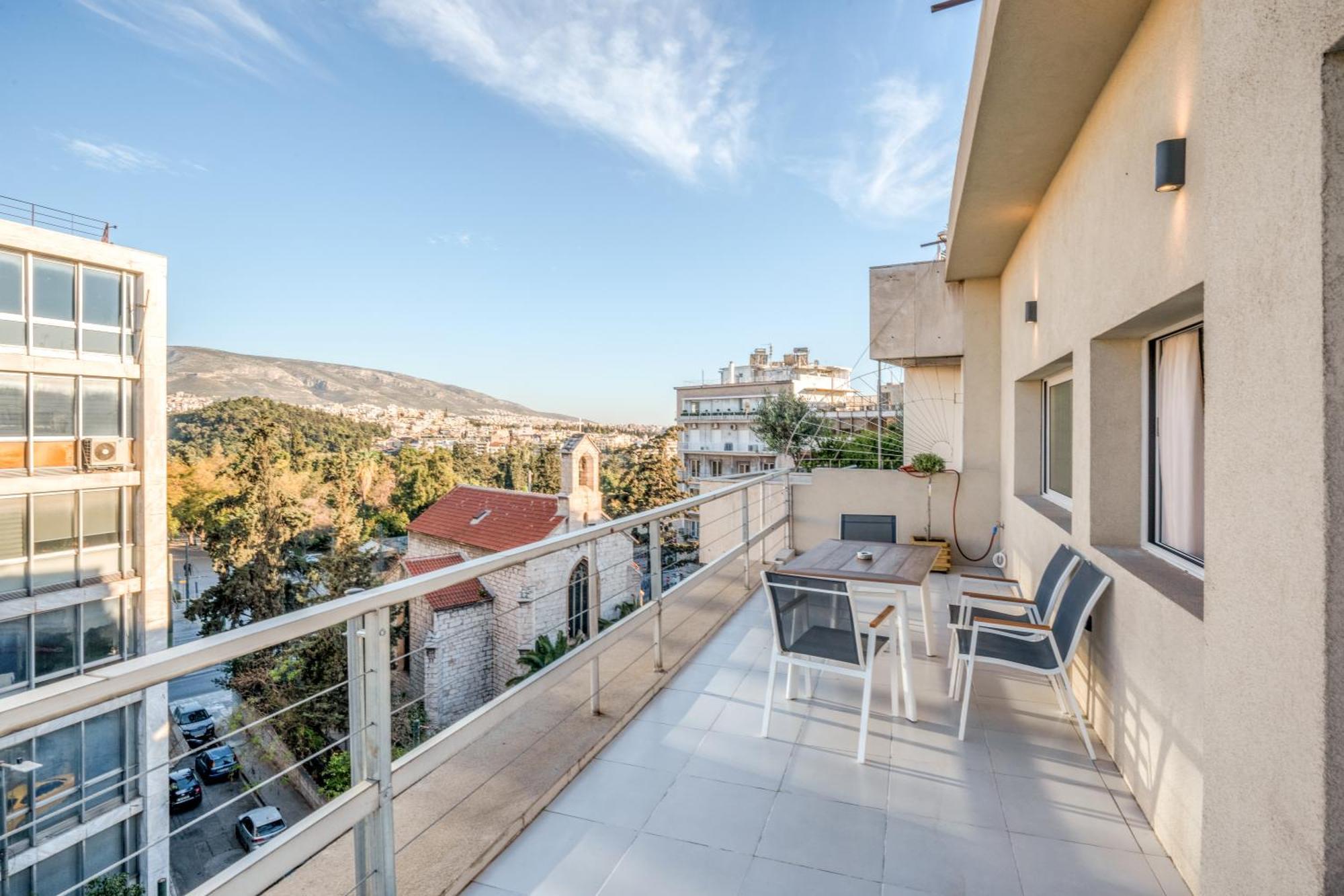 3Sights Rooftop Suite - Parthenon Viewpoint Athen Eksteriør bilde